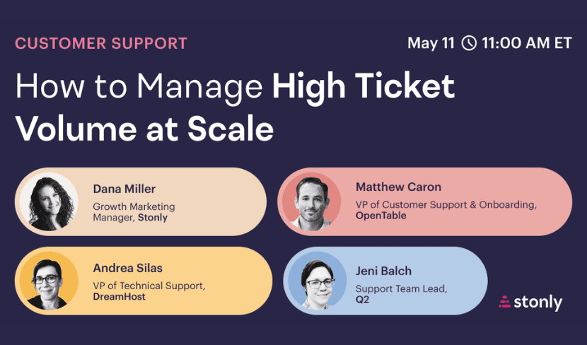 How to Manage High Ticket Volume at Scale