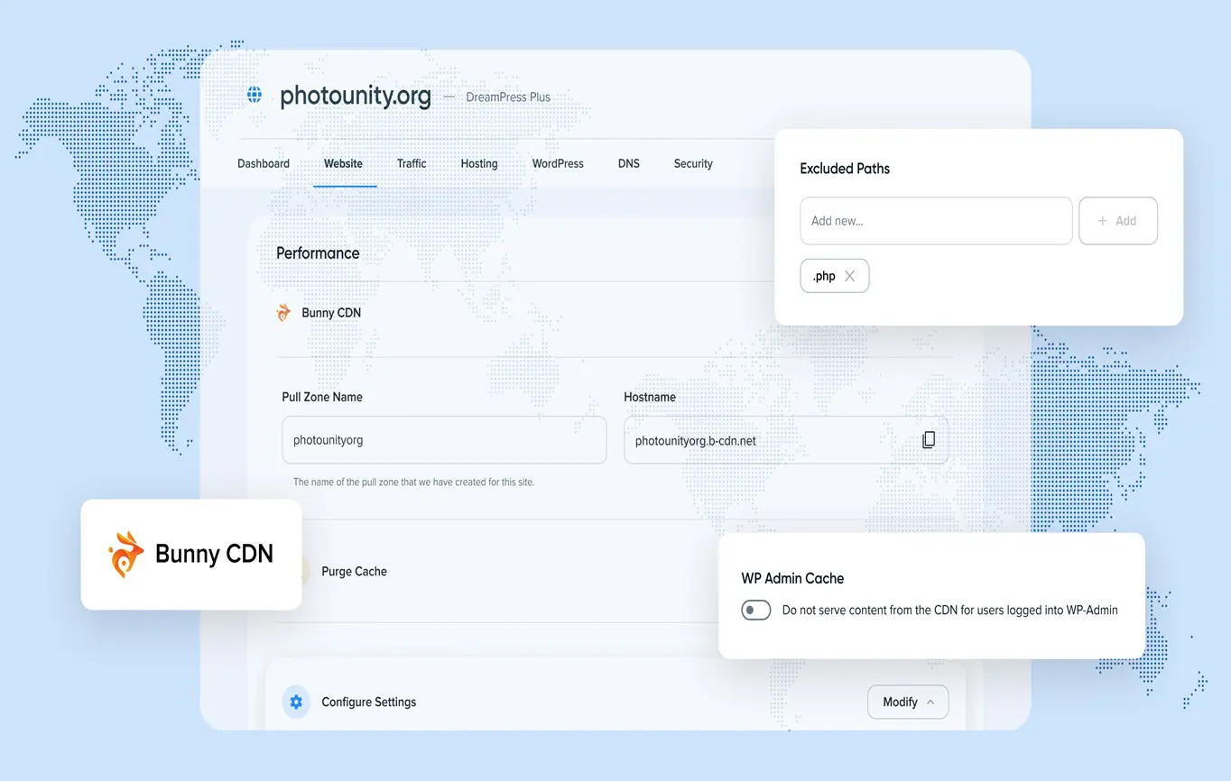 DreamHost Teams Up with bunny.net to Turbocharge Managed WordPress Hosting