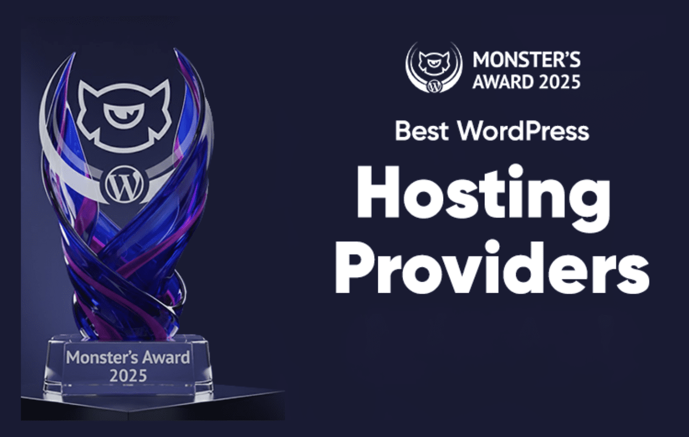 DreamHost Takes 2nd Place in the 2025 Monster’s Award for Best WordPress Hosting