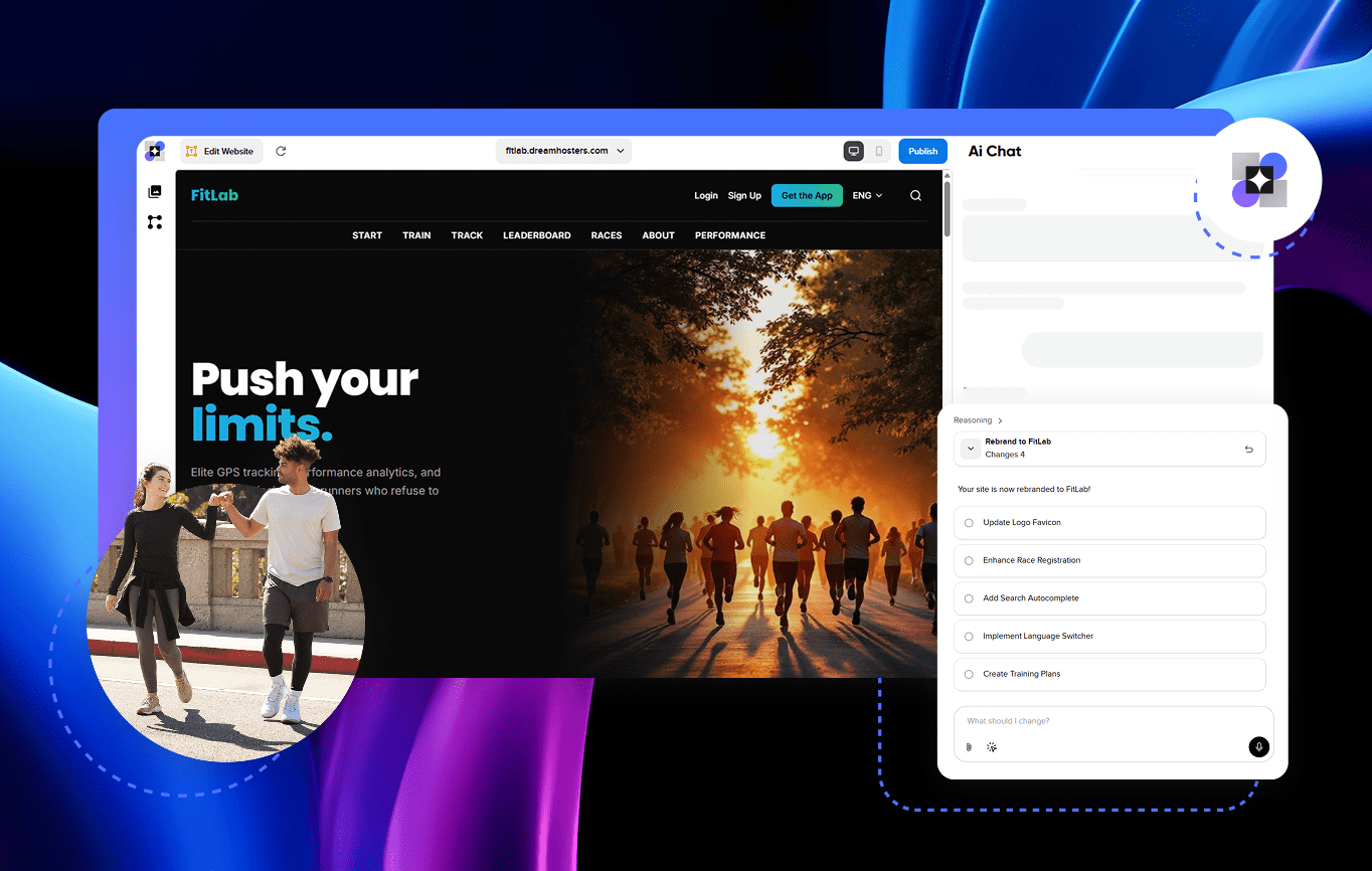 Remixer: AI Website & App Creation, Built on Real Hosting