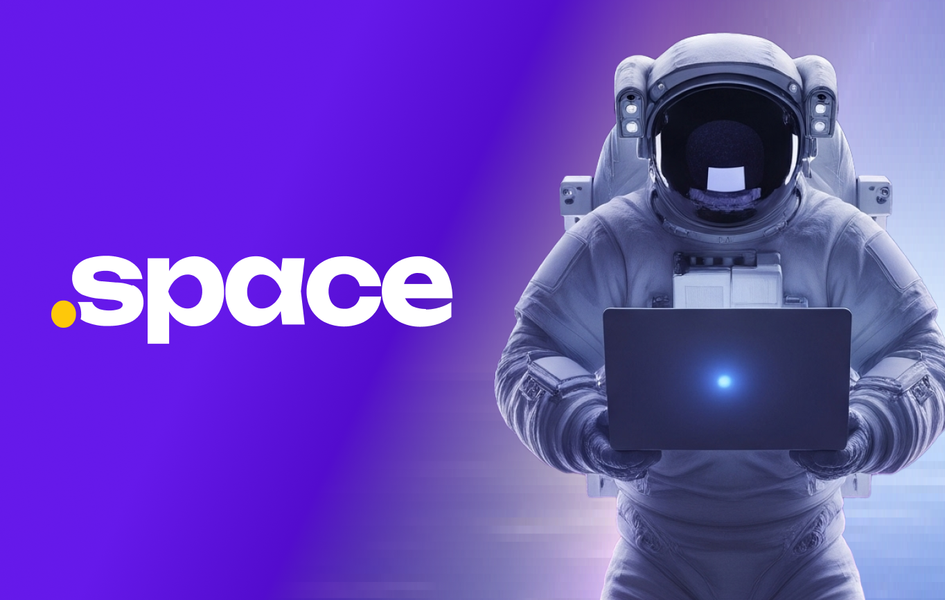 Ponemos un dominio .SPACE en oferta por 99 centavos.