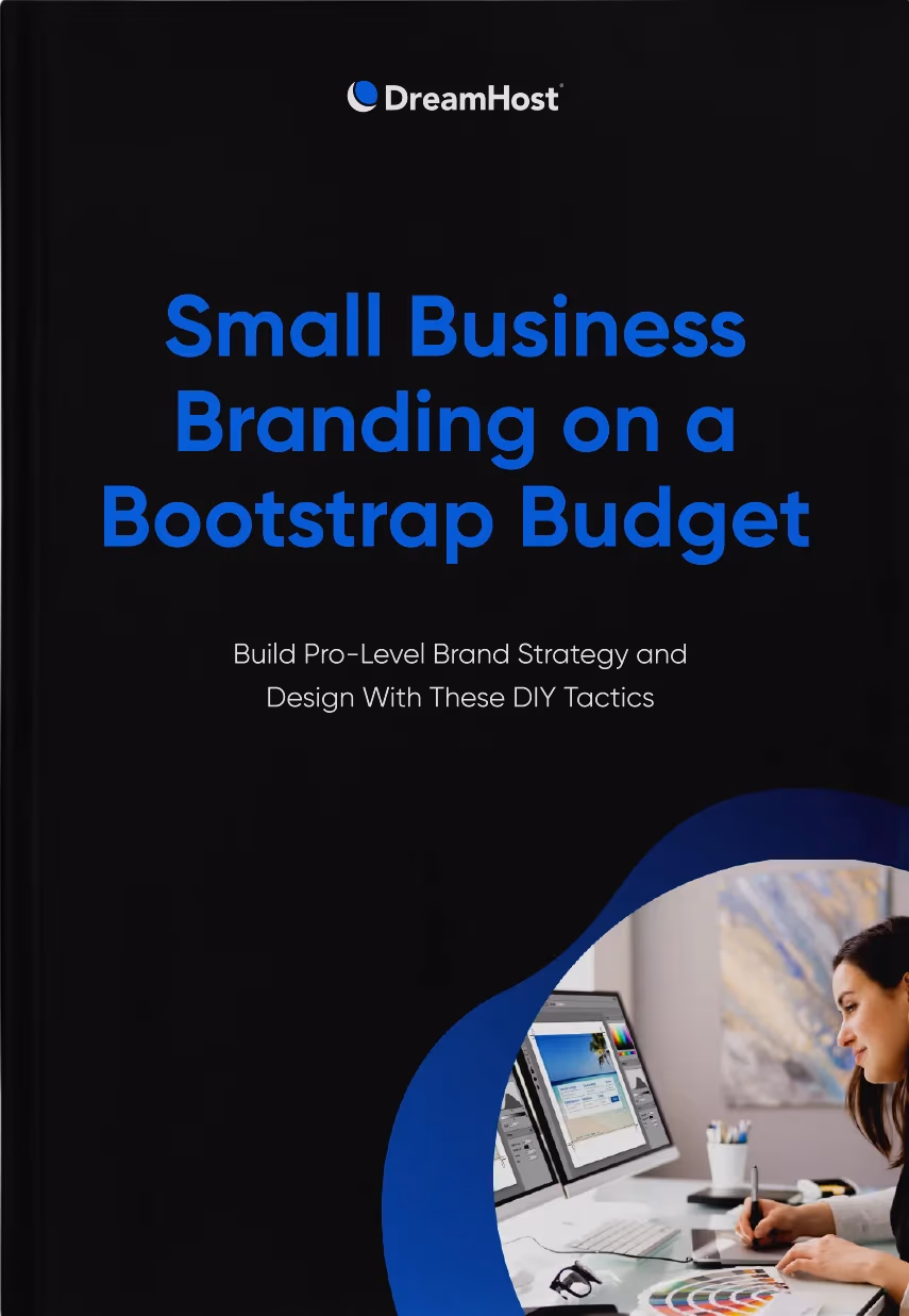Small Business Branding on a Bootstrap Budget ebook mockup