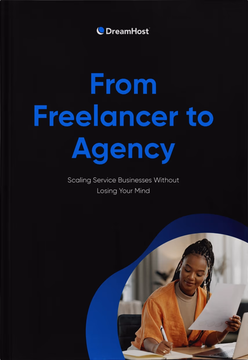 Mockup dell'eBook Da Freelance ad Agenzia