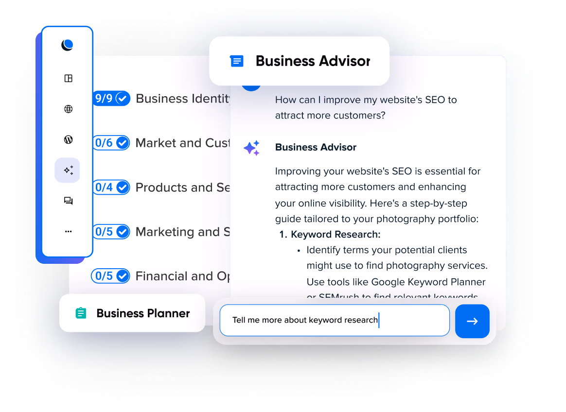 AI tools dashboard