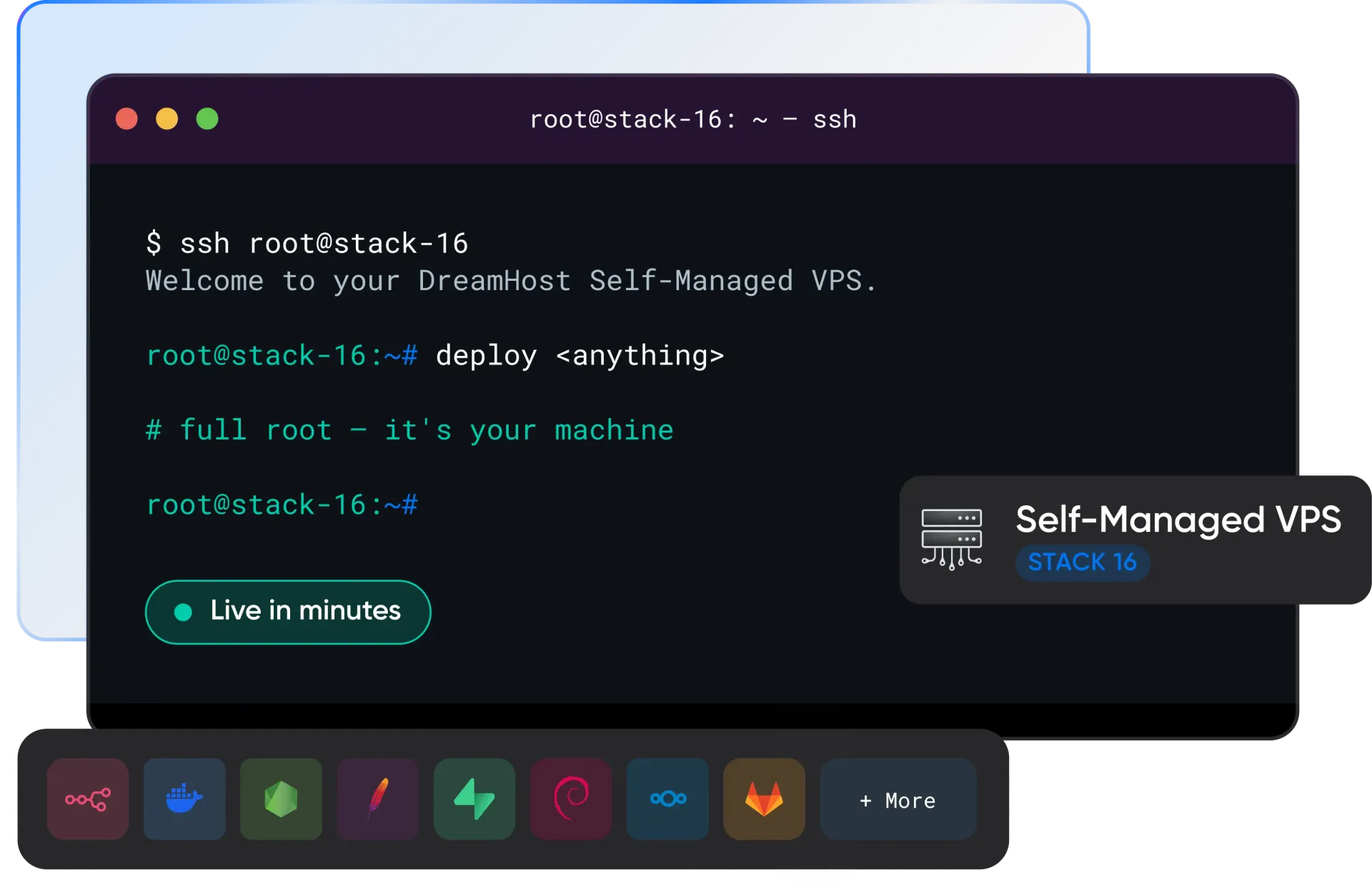 Self-managed VPS Hosting