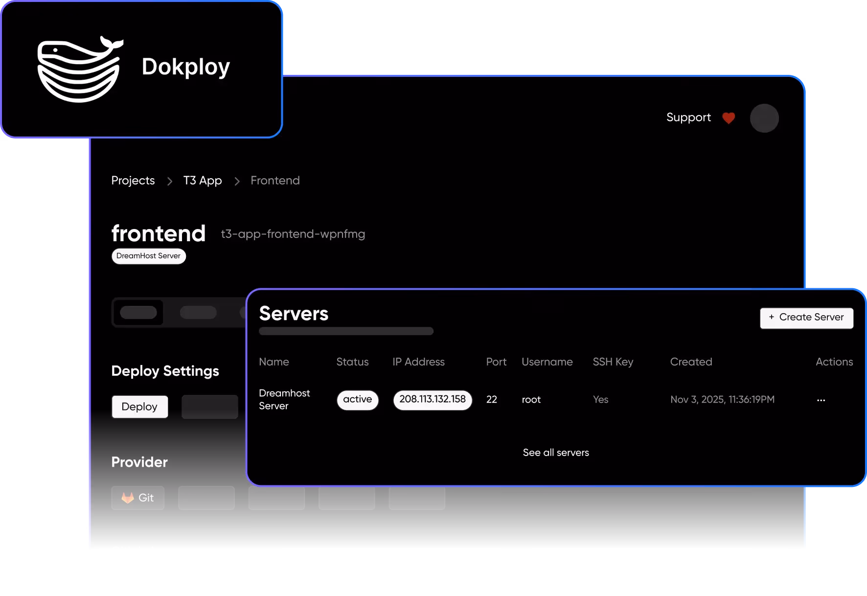 VPS Hosting - Dokploy