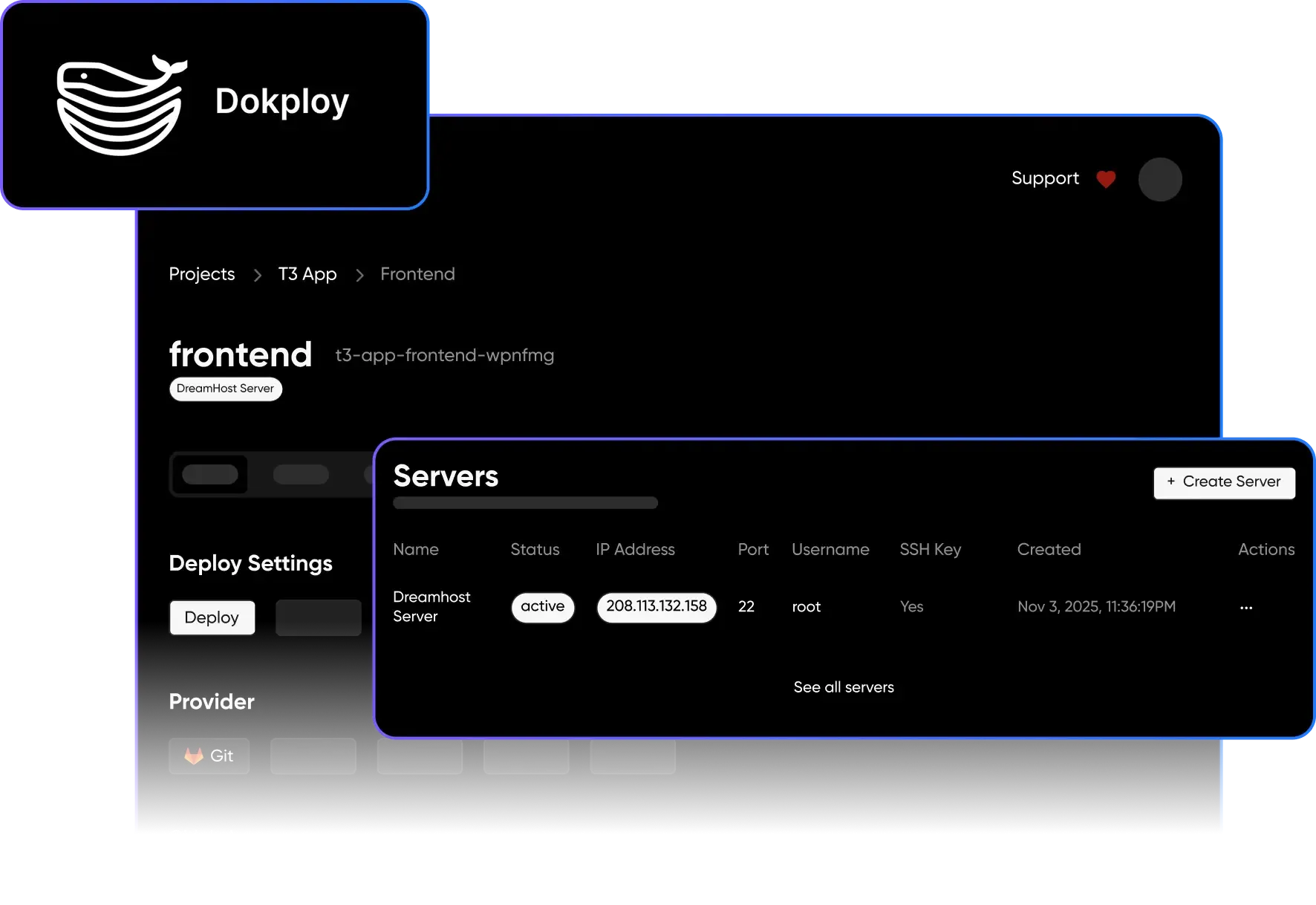 VPS Hosting - Dokploy