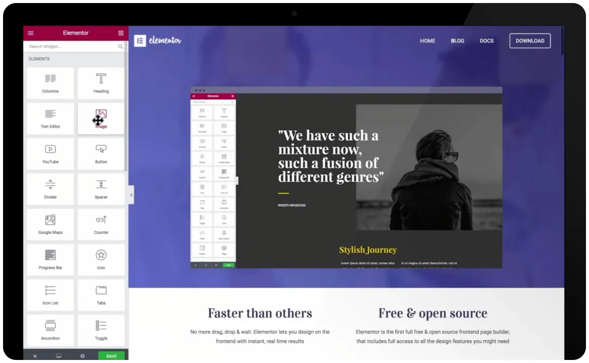 Drag-n-Drop for Easy Changes