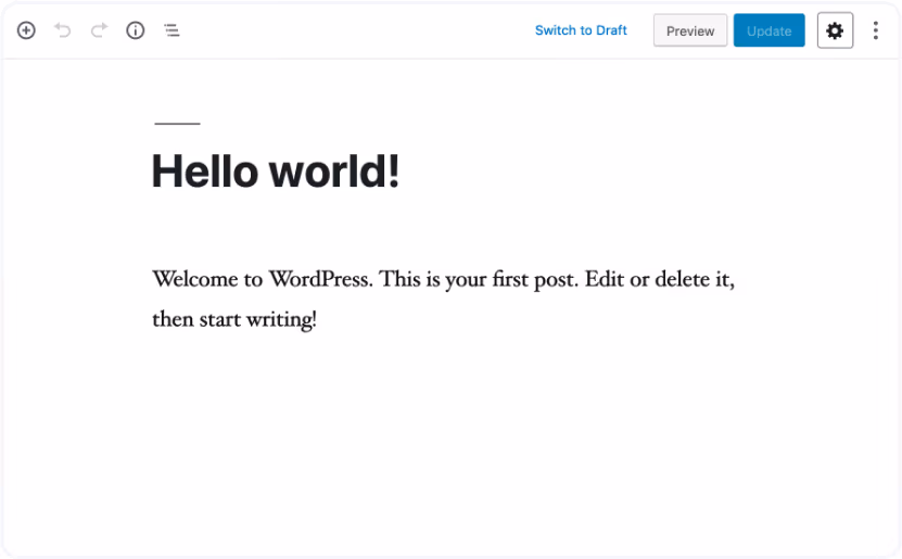 Будущее с WordPress®