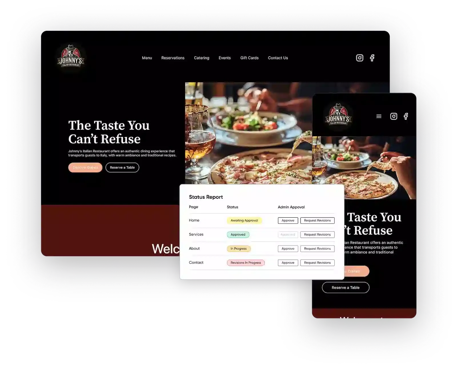 get a website built