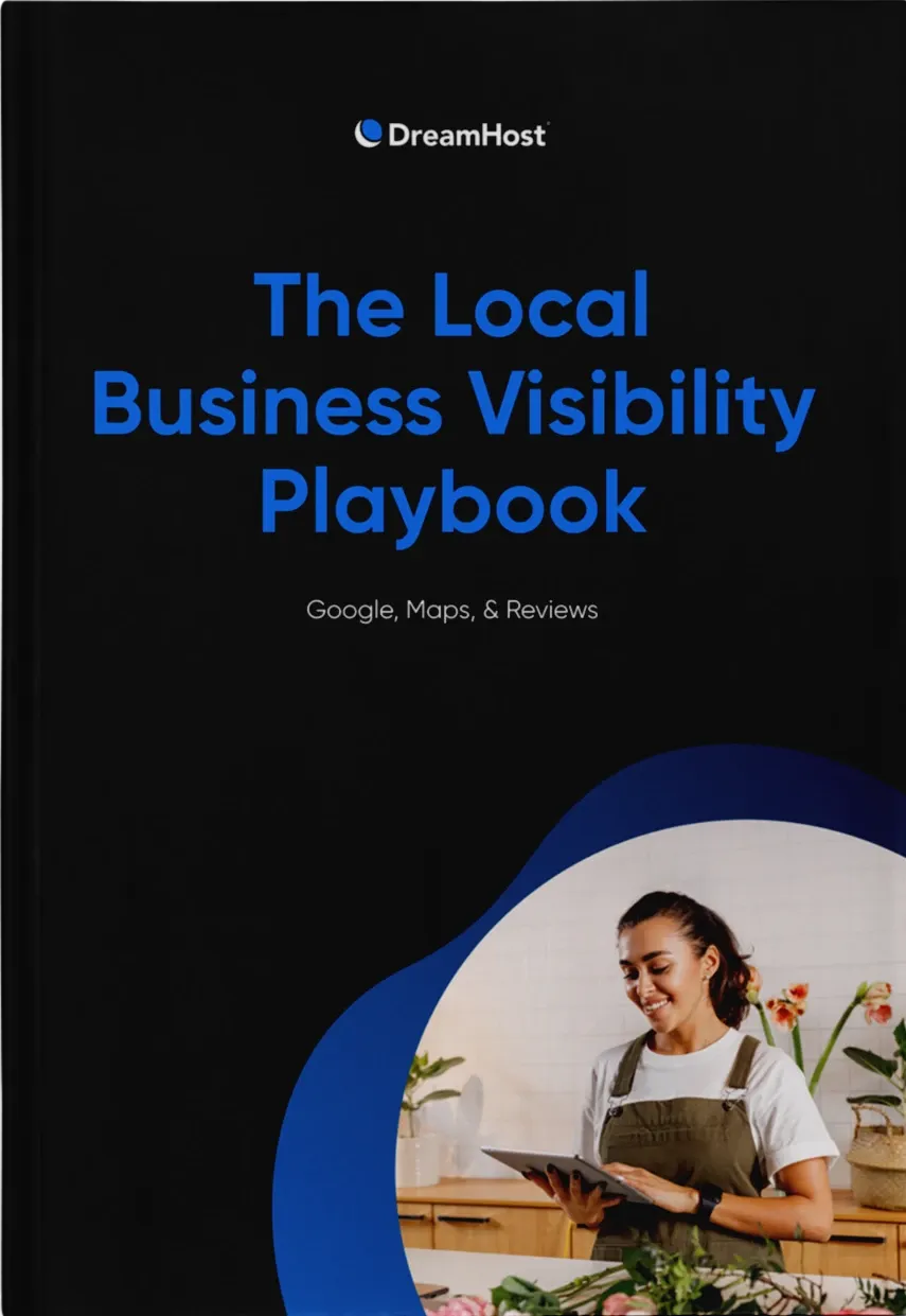The Local Business Visibility Playbook ebook mockup
