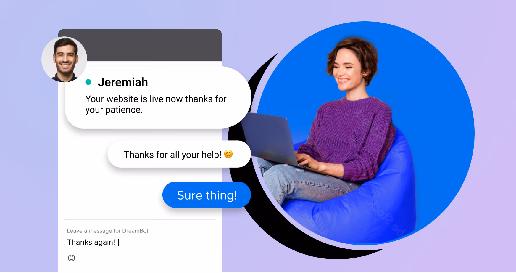 Support chat for WordPress hosting customers